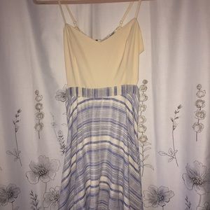 Blue and white TJ Maxx sundress